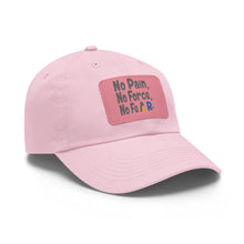 Load image into Gallery viewer, Dad Hat with Leather Patch (Rectangle)