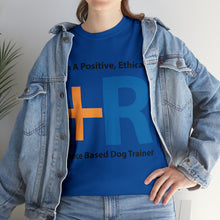 Load image into Gallery viewer, Plus R Unisex Heavy Cotton Tee