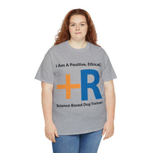 Load image into Gallery viewer, Plus R Unisex Heavy Cotton Tee