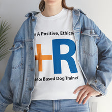 Load image into Gallery viewer, Plus R Unisex Heavy Cotton Tee