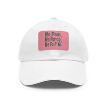 Load image into Gallery viewer, Dad Hat with Leather Patch (Rectangle)