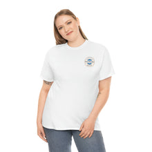 Load image into Gallery viewer, PPG Member Badge with No Pain, No Force, No Fear on the back Unisex Heavy Cotton Tee