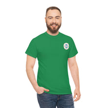 Load image into Gallery viewer, PPG Member Badge with No Pain, No Force, No Fear on the back Unisex Heavy Cotton Tee