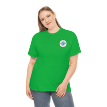 Load image into Gallery viewer, PPG Member Badge with No Pain, No Force, No Fear on the back Unisex Heavy Cotton Tee