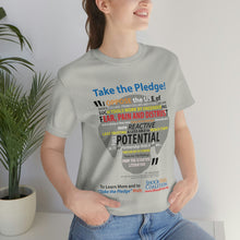 Load image into Gallery viewer, Take The Pledge Unisex Jersey Short Sleeve Tee