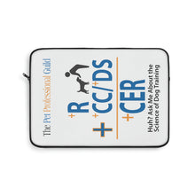 Load image into Gallery viewer, Huh? Ask me about dog training Laptop Sleeve