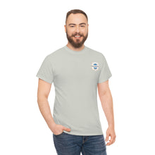 Load image into Gallery viewer, PPG Member Badge with No Pain, No Force, No Fear on the back Unisex Heavy Cotton Tee