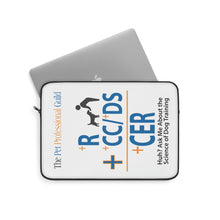 Load image into Gallery viewer, Huh? Ask me about dog training Laptop Sleeve