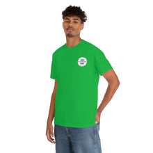 Load image into Gallery viewer, PPG Member Badge with No Pain, No Force, No Fear on the back Unisex Heavy Cotton Tee