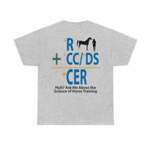 Load image into Gallery viewer, Ask Me About Horse Training Unisex Heavy Cotton Tee