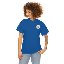 Load image into Gallery viewer, PPG Member Badge with No Pain, No Force, No Fear on the back Unisex Heavy Cotton Tee