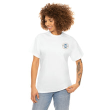 Load image into Gallery viewer, PPG Member Badge with No Pain, No Force, No Fear on the back Unisex Heavy Cotton Tee