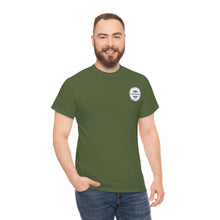Load image into Gallery viewer, PPG Member Badge with No Pain, No Force, No Fear on the back Unisex Heavy Cotton Tee