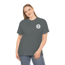 Load image into Gallery viewer, PPG Member Badge with No Pain, No Force, No Fear on the back Unisex Heavy Cotton Tee