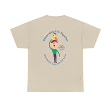 Load image into Gallery viewer, Celebrating Life – Boy with Parrot Unisex Heavy Cotton Tee
