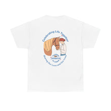 Load image into Gallery viewer, Australian Celebrating Life – Female with Horse Unisex Heavy Cotton Tee
