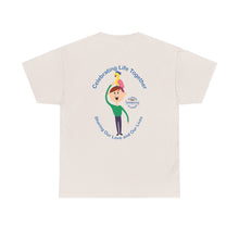 Load image into Gallery viewer, Celebrating Life – Boy with Parrot Unisex Heavy Cotton Tee
