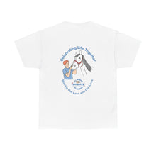 Load image into Gallery viewer, British Isles Celebrating Life – Male with Horse Unisex Heavy Cotton Tee
