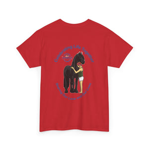 Australian Celebrating Life – Woman with Horse Unisex Heavy Cotton Tee