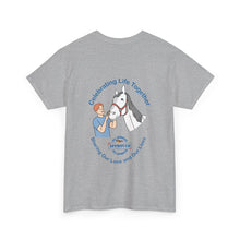 Load image into Gallery viewer, British Isles Celebrating Life – Male with Horse Unisex Heavy Cotton Tee
