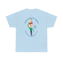 Load image into Gallery viewer, Celebrating Life – Boy with Parrot Unisex Heavy Cotton Tee
