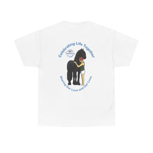 Load image into Gallery viewer, Australian Celebrating Life – Woman with Horse Unisex Heavy Cotton Tee
