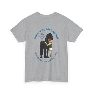 Australian Celebrating Life – Woman with Horse Unisex Heavy Cotton Tee