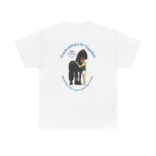 Load image into Gallery viewer, Celebrating Life – Woman with Horse Unisex Heavy Cotton Tee
