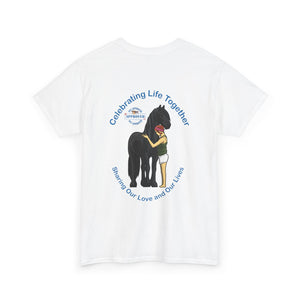 Australian Celebrating Life – Woman with Horse Unisex Heavy Cotton Tee