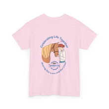 Load image into Gallery viewer, British Isles Celebrating Life – Female with Horse Unisex Heavy Cotton Tee
