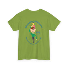 Load image into Gallery viewer, Celebrating Life – Boy with Parrot Unisex Heavy Cotton Tee
