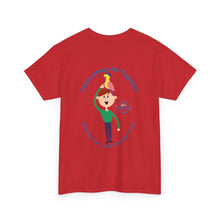 Load image into Gallery viewer, Australian Celebrating Life – Boy with Parrot Unisex Heavy Cotton Tee
