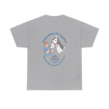 Load image into Gallery viewer, British Isles Celebrating Life – Male with Horse Unisex Heavy Cotton Tee
