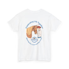 Load image into Gallery viewer, Celebrating Life – Female with Horse Unisex Heavy Cotton Tee
