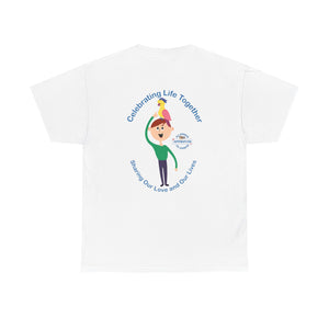 Celebrating Life – Boy with Parrot Unisex Heavy Cotton Tee