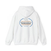Load image into Gallery viewer, Pet Training and Behavior Front and Back Unisex Heavy Blend™ Hooded Sweatshirt
