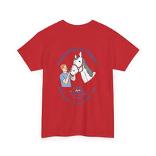 Load image into Gallery viewer, Australian Celebrating Life – Male with Horse Unisex Heavy Cotton Tee
