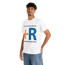 Load image into Gallery viewer, Plus R Unisex Heavy Cotton Tee
