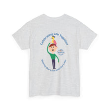 Load image into Gallery viewer, Celebrating Life – Boy with Parrot Unisex Heavy Cotton Tee
