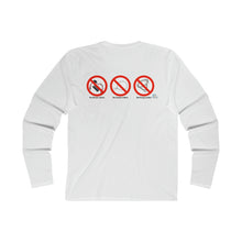 Load image into Gallery viewer, No Shock, No Prong, No Choke PPG Men&#39;s Long Sleeve Crew Tee
