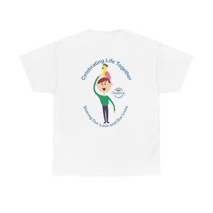 Australian Celebrating Life – Boy with Parrot Unisex Heavy Cotton Tee