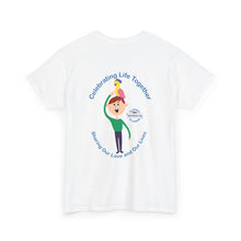 Load image into Gallery viewer, Celebrating Life – Boy with Parrot Unisex Heavy Cotton Tee
