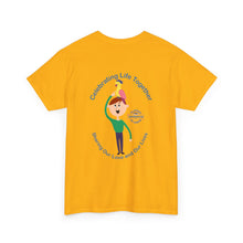 Load image into Gallery viewer, Celebrating Life – Boy with Parrot Unisex Heavy Cotton Tee
