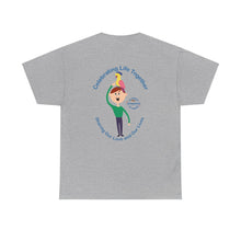 Load image into Gallery viewer, Celebrating Life – Boy with Parrot Unisex Heavy Cotton Tee
