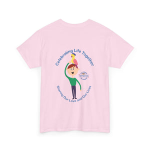 British Isles Celebrating Life – Boy with Parrot Unisex Heavy Cotton Tee