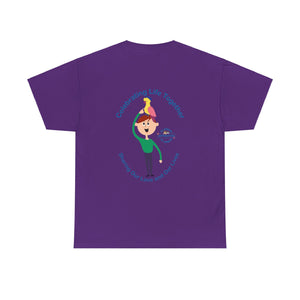 British Isles Celebrating Life – Boy with Parrot Unisex Heavy Cotton Tee