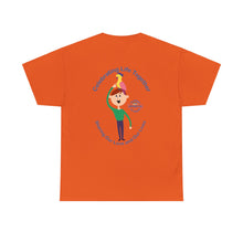 Load image into Gallery viewer, Australian Celebrating Life – Boy with Parrot Unisex Heavy Cotton Tee
