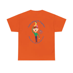 Australian Celebrating Life – Boy with Parrot Unisex Heavy Cotton Tee