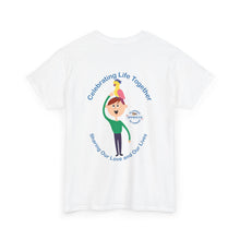 Load image into Gallery viewer, Australian Celebrating Life – Boy with Parrot Unisex Heavy Cotton Tee
