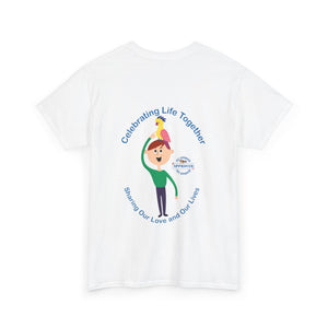 British Isles Celebrating Life – Boy with Parrot Unisex Heavy Cotton Tee